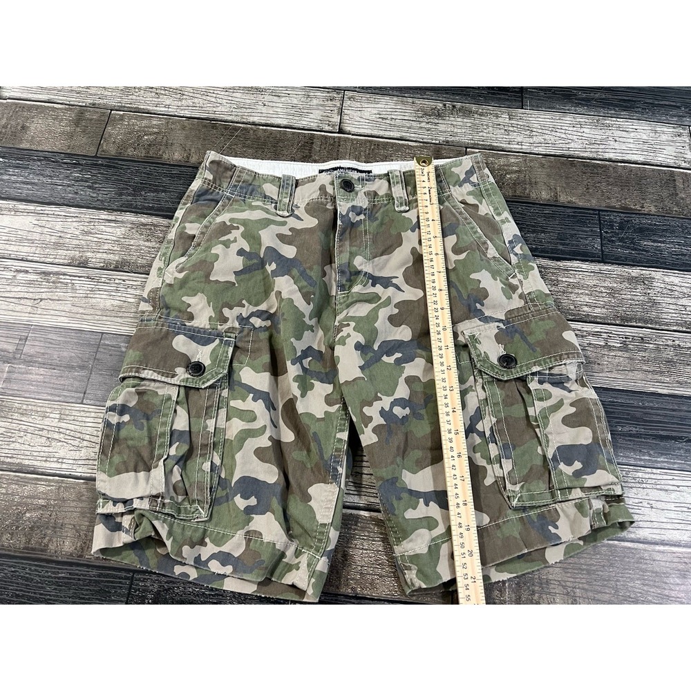 American Eagle Cargo Camo Camouflage Cargo Shorts‎ 30Men